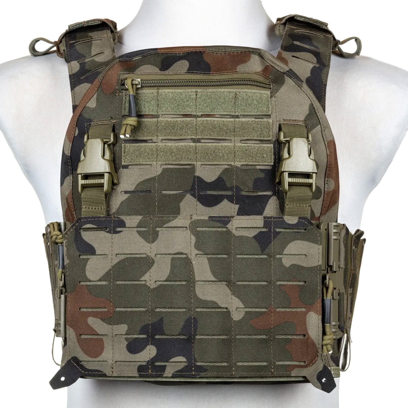 Specna Arms - QR II Tactical Plate Carrier - Taktische Weste - Wz.93 Pantera (Waldtarnung)