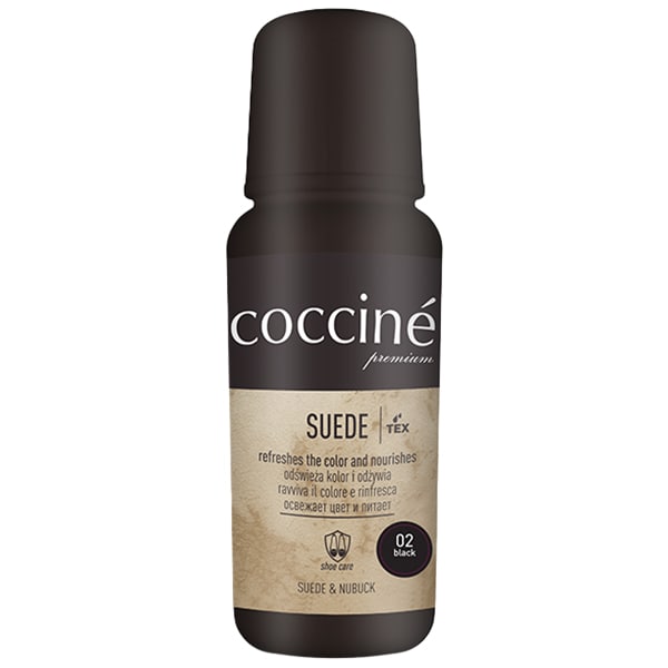 Coccine - Suede Flüssige Auffrischung für Wildleder und Nubuk 75 ml - Schwarz