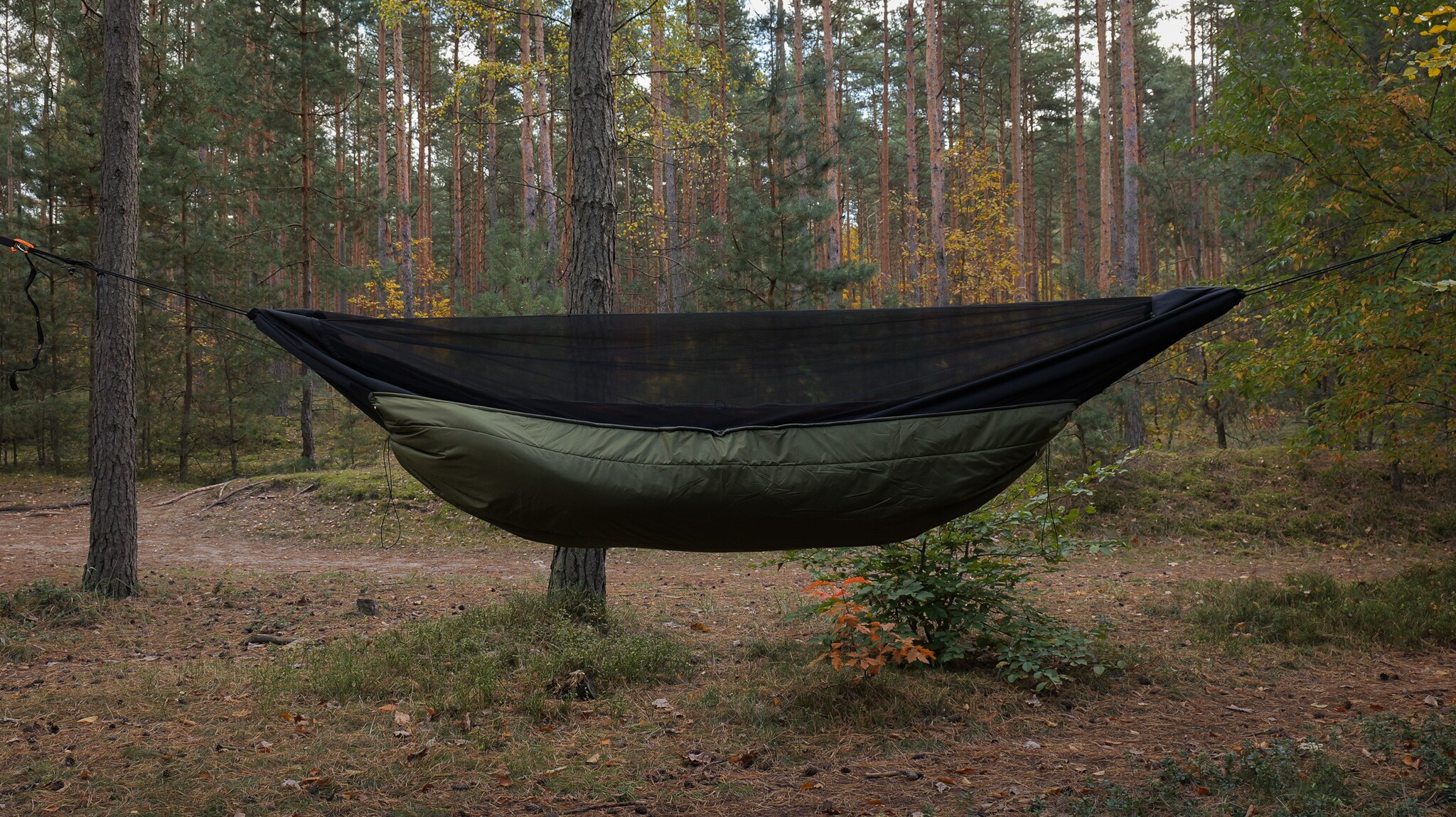 TigerWood - Underquilt Marra 2.0 Isolationsdecke für Hängematte 230 cm - Rescue/Olive