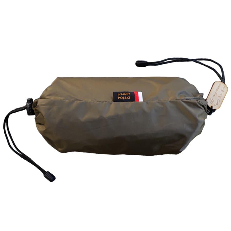 TigerWood - Tarp T2 3 x 2 m - Zeltplane - Khaki