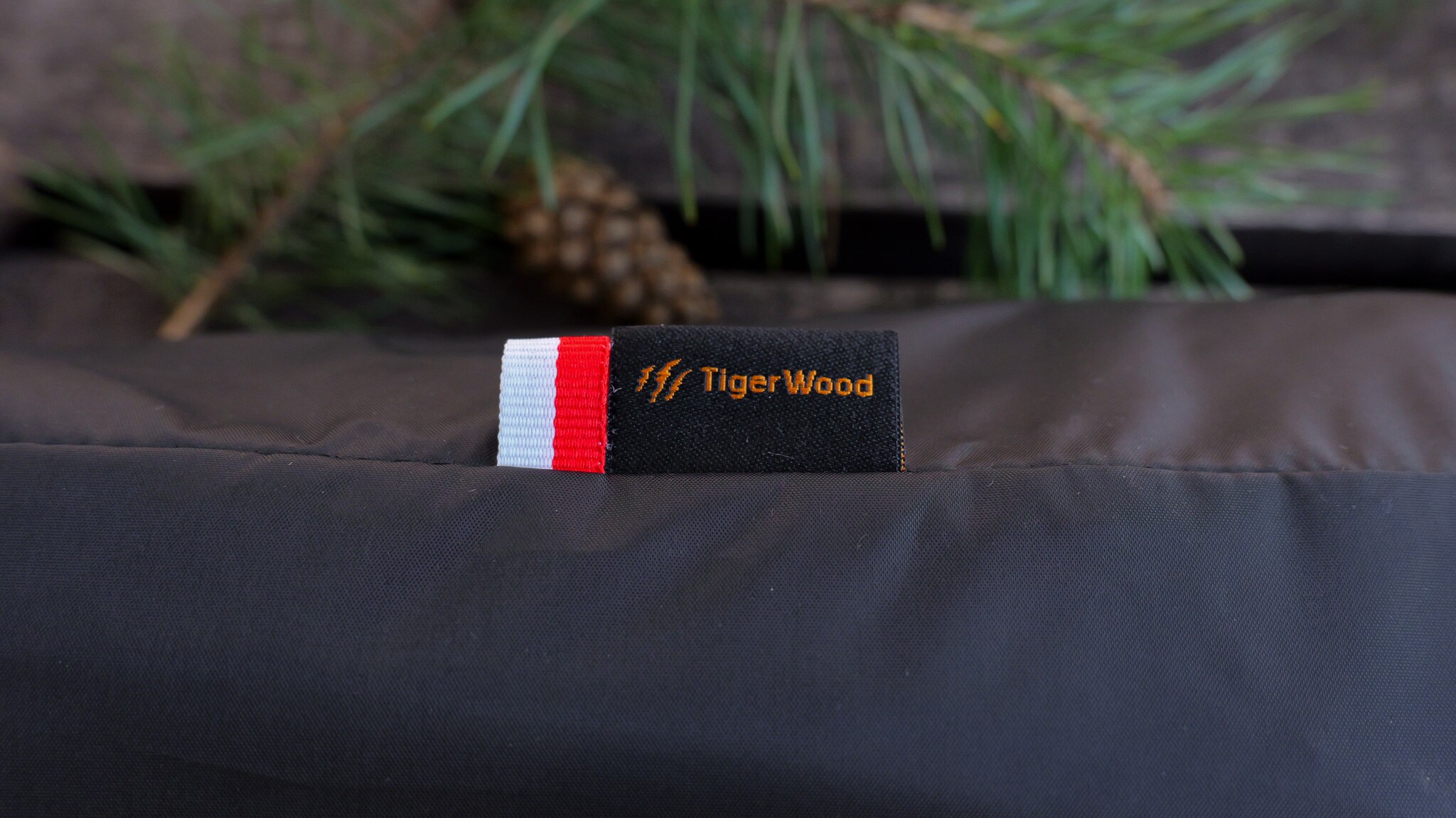 TigerWood - Tarp T2 3 x 3 m - Zeltplane - Black