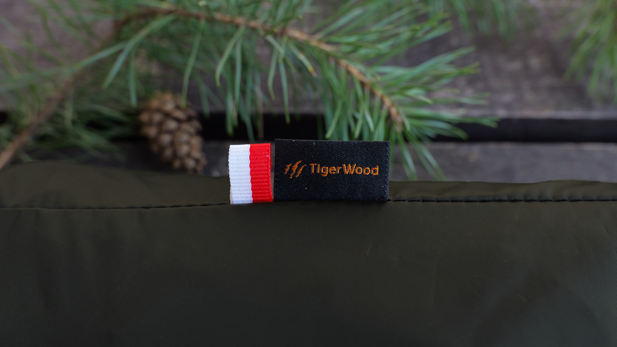 TigerWood - Tarp T2 Biwakplane 3 x 3 m - Dark Khaki