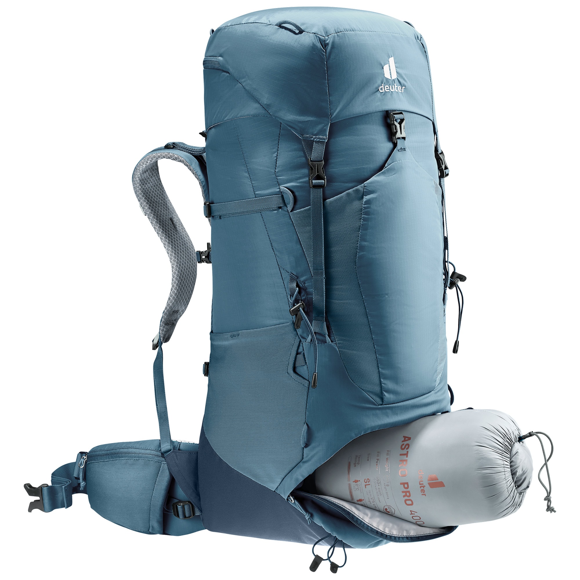 Deuter - Aircontact lite Rucksack 50 + 10 l - Atlantic/Ink