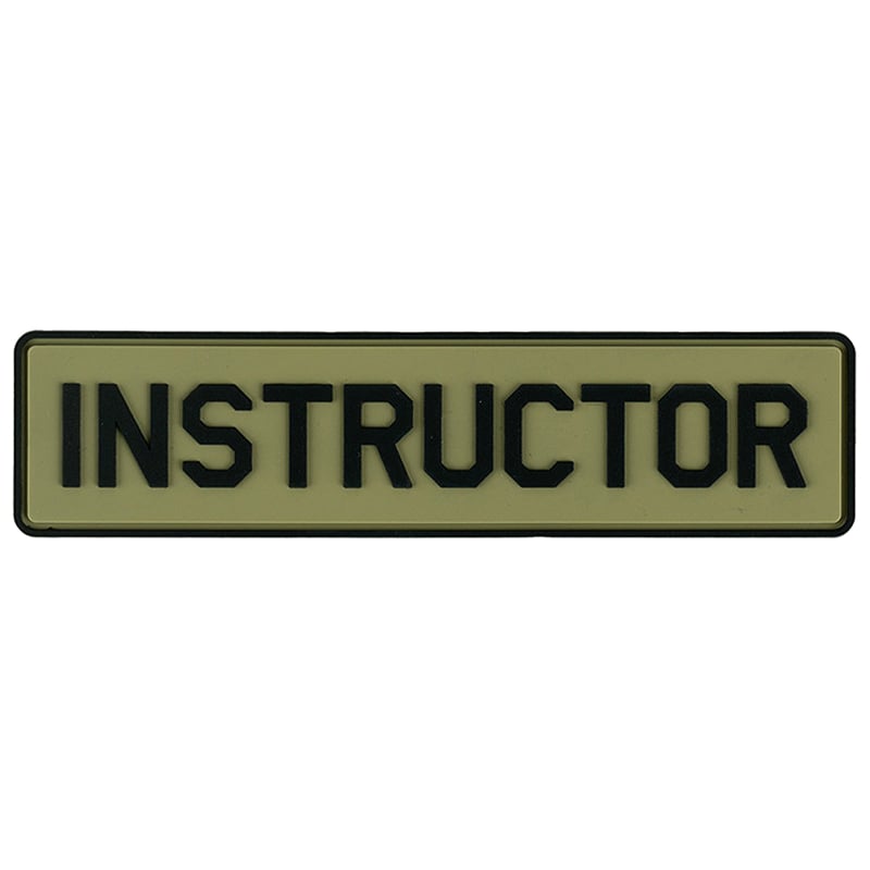 101 Inc. - 3D PVC Instructor - Aufnäher