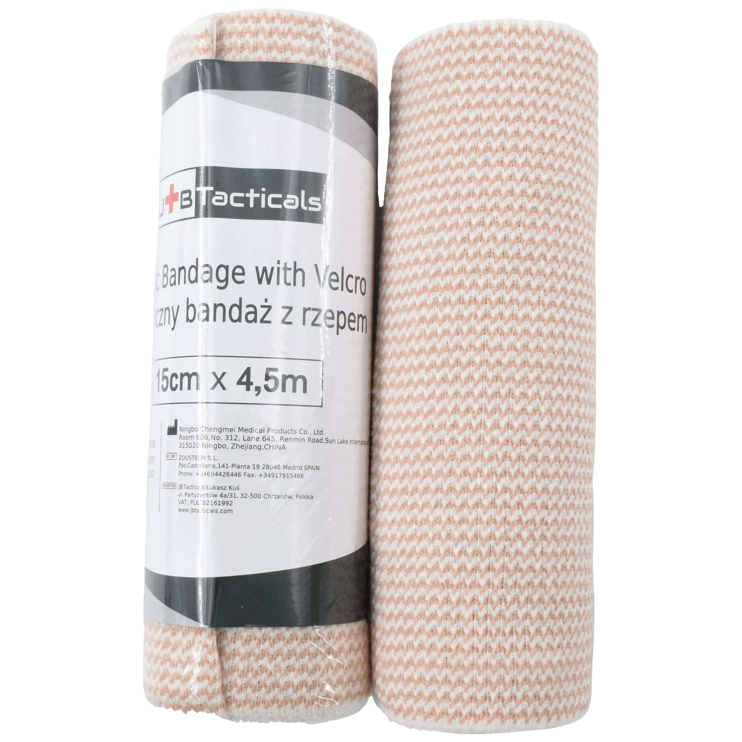 JB - Tacticals Honeycomb - Elastische Bandage mit Klettverschluss 15 cm