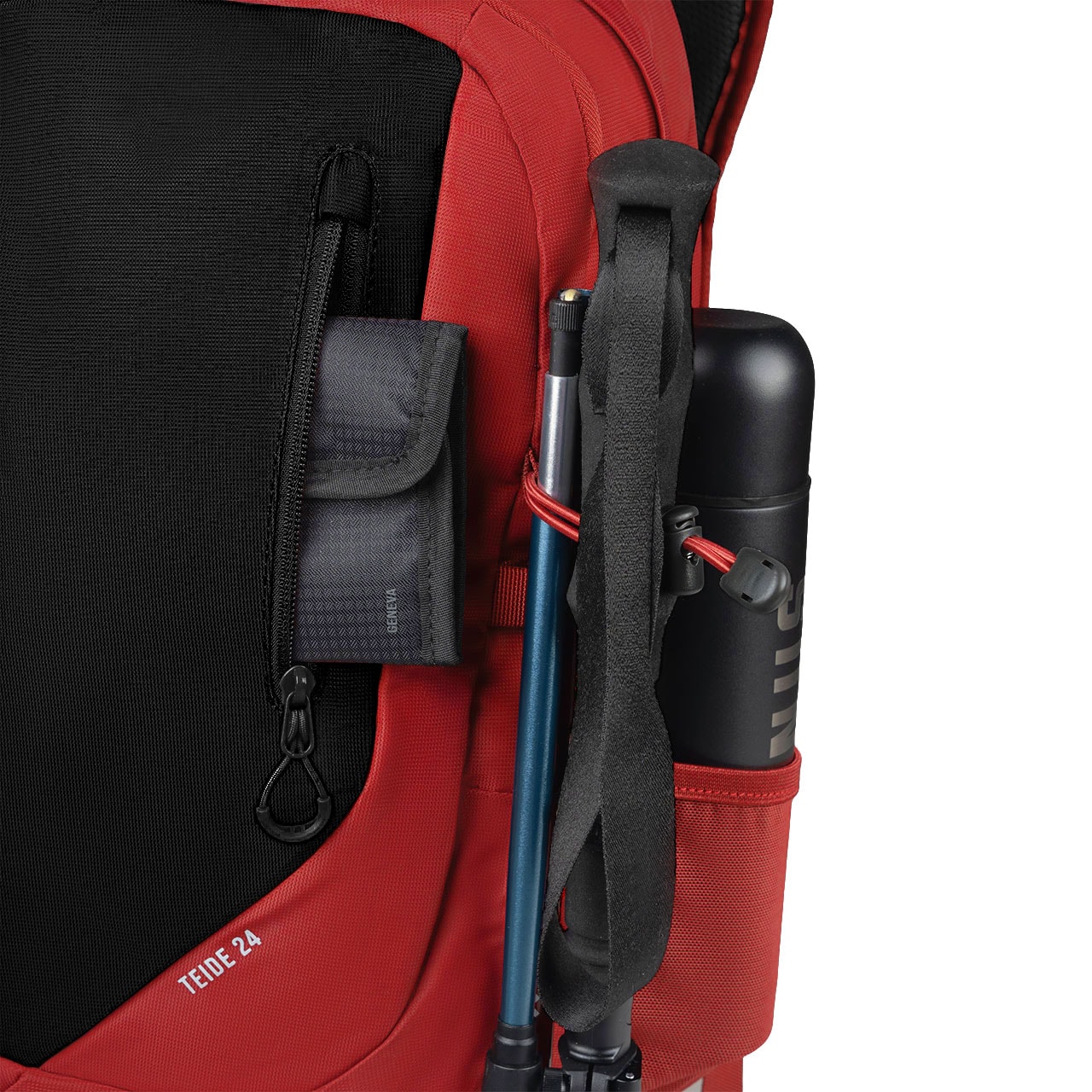 Alpinus - Teide Rucksack 24 l - Red/Black