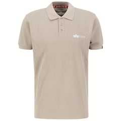 Alpha Industries - Small Logo Poloshirt - Vintage Sand