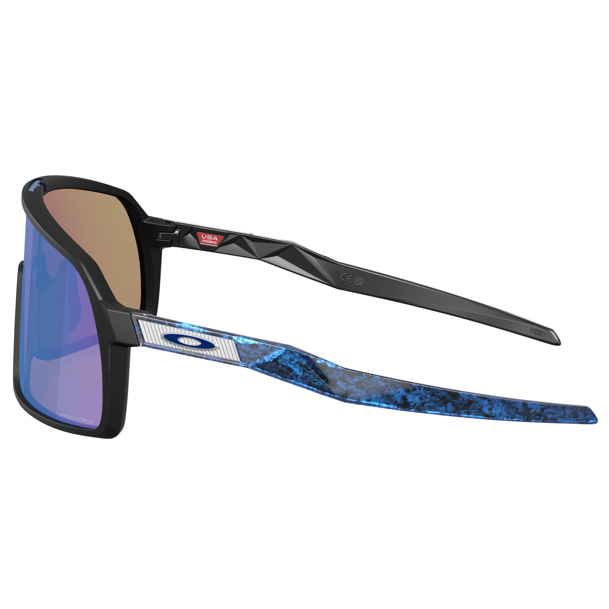 Oakley - Sutro S Sonnenbrille - Matte Black/ Prizm Sapphire