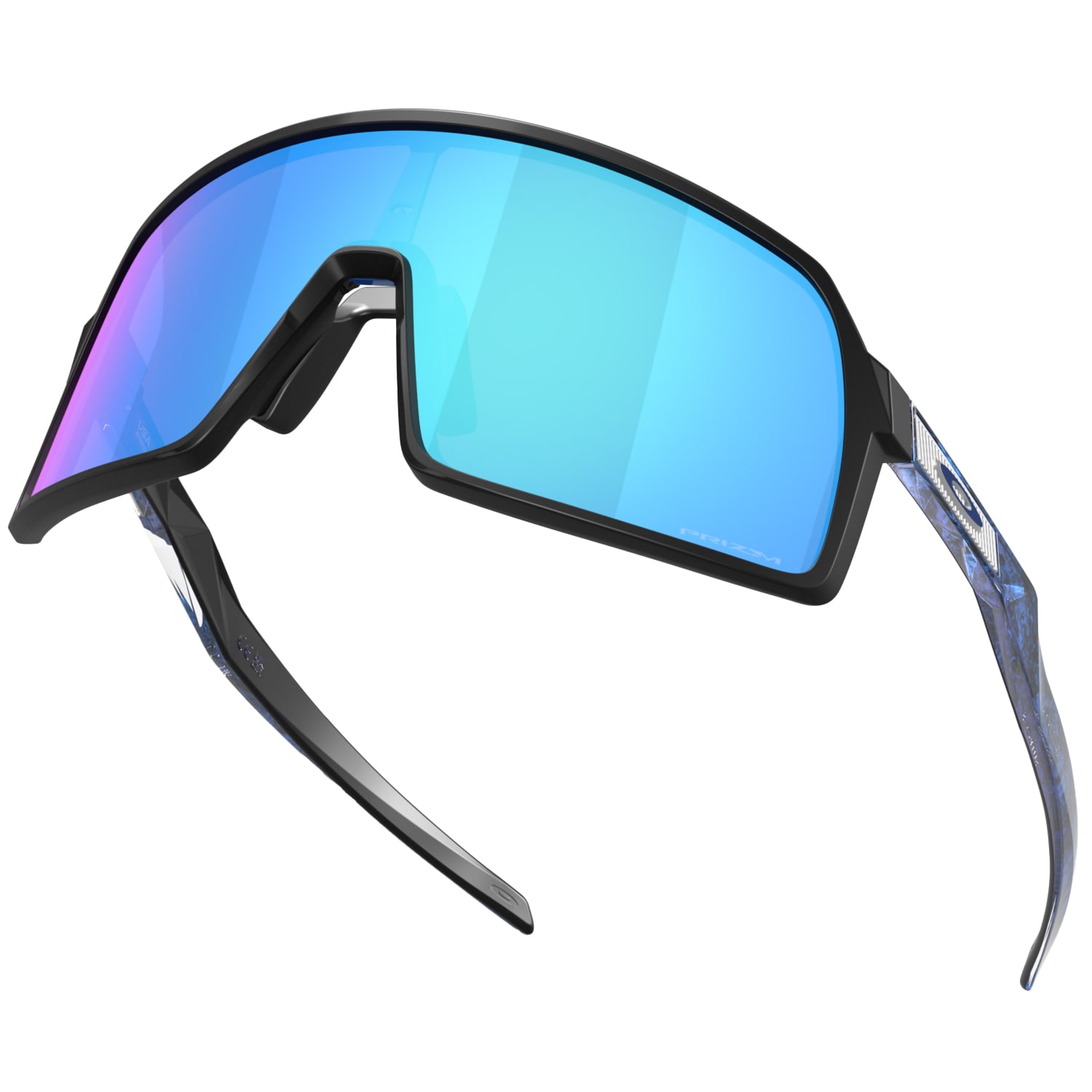 Oakley - Sutro S Sonnenbrille - Matte Black/ Prizm Sapphire