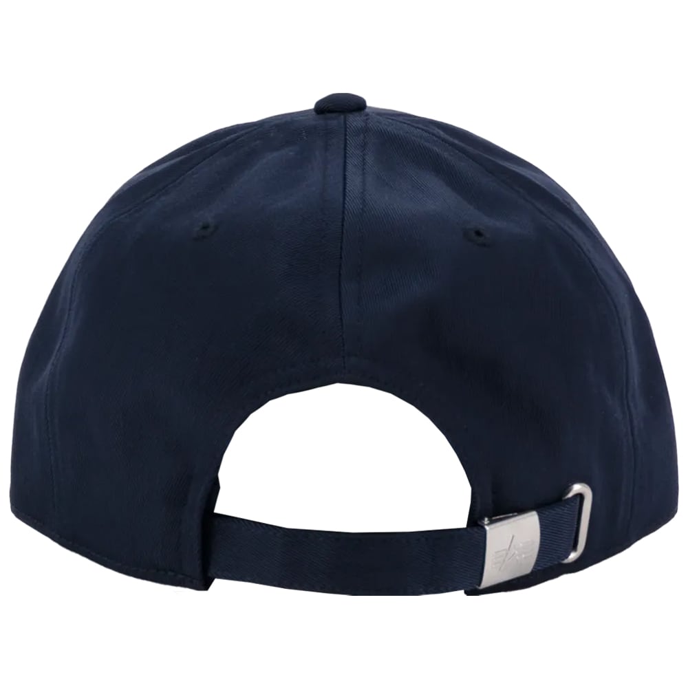 Alpha Industries - Metal Label Cap - Basecap - Replica Blue