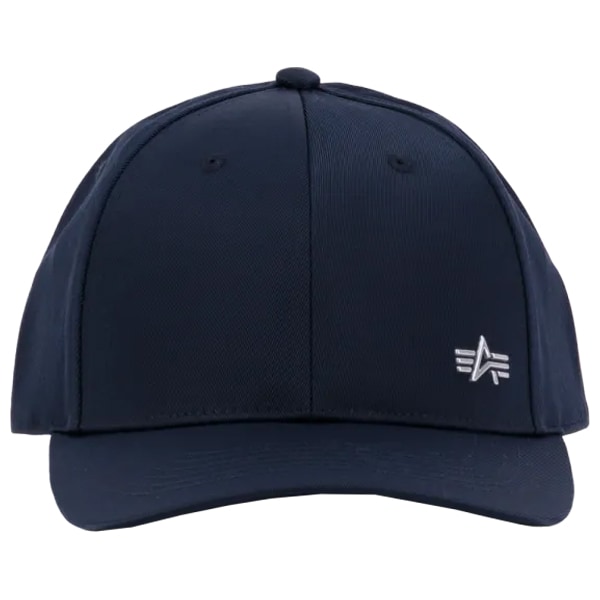 Alpha Industries - Metal Label Cap - Basecap - Replica Blue