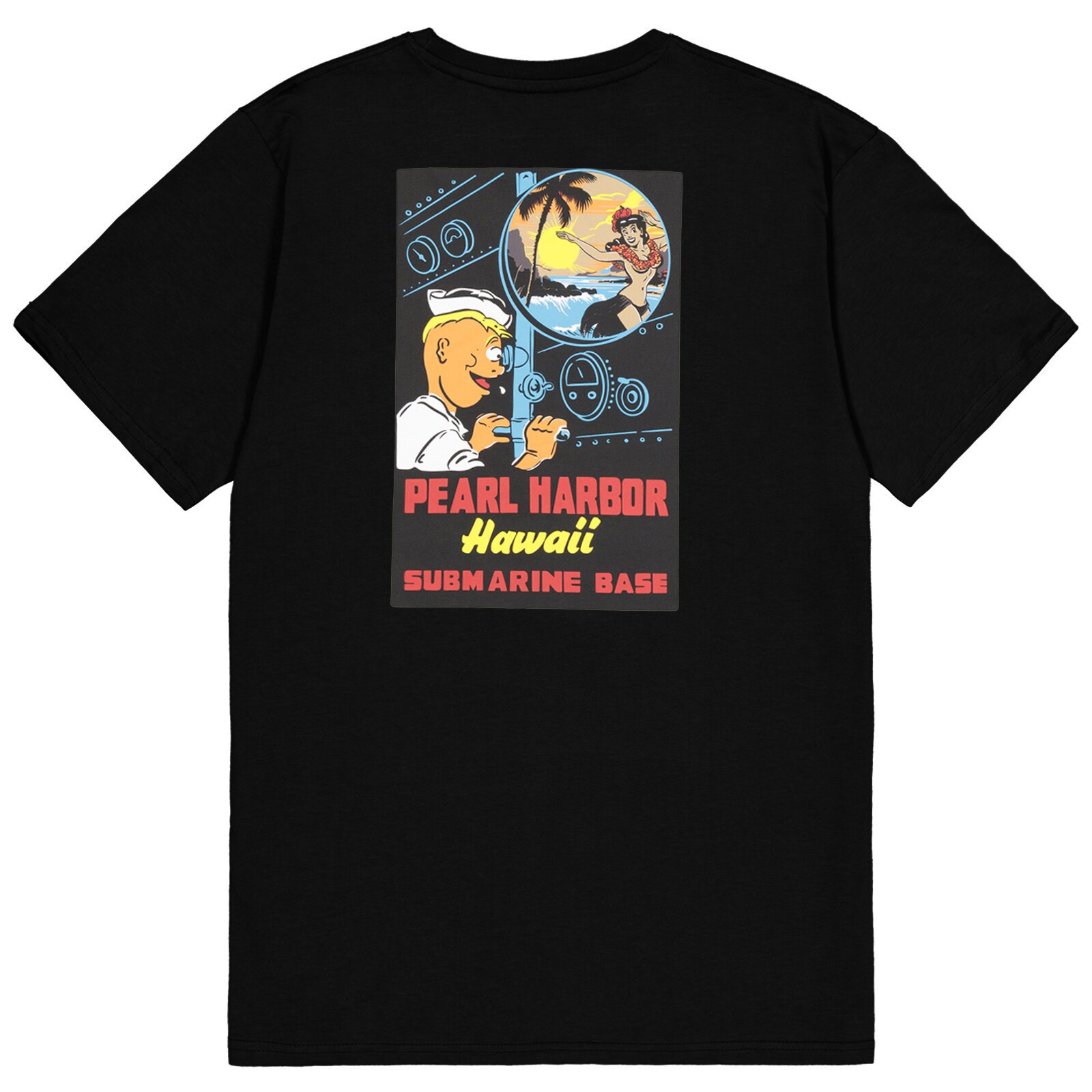 Alpha Industries - Pearl Harbor Back Print T-Shirt - Black