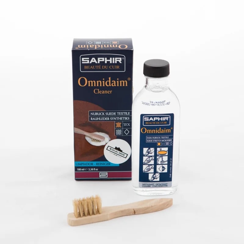 Saphir - BDC Suede Nubuck Cleaner Omnidaim - Reiniger für Wildleder und Nubuk  100 ml