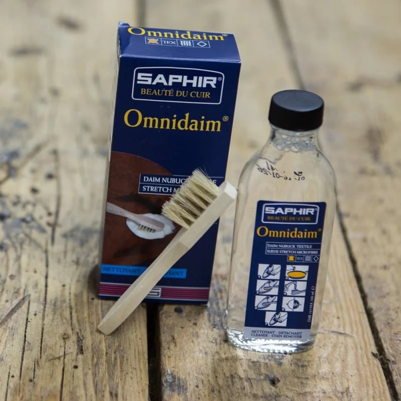 Saphir - BDC Suede Nubuck Cleaner Omnidaim - Reiniger für Wildleder und Nubuk  100 ml