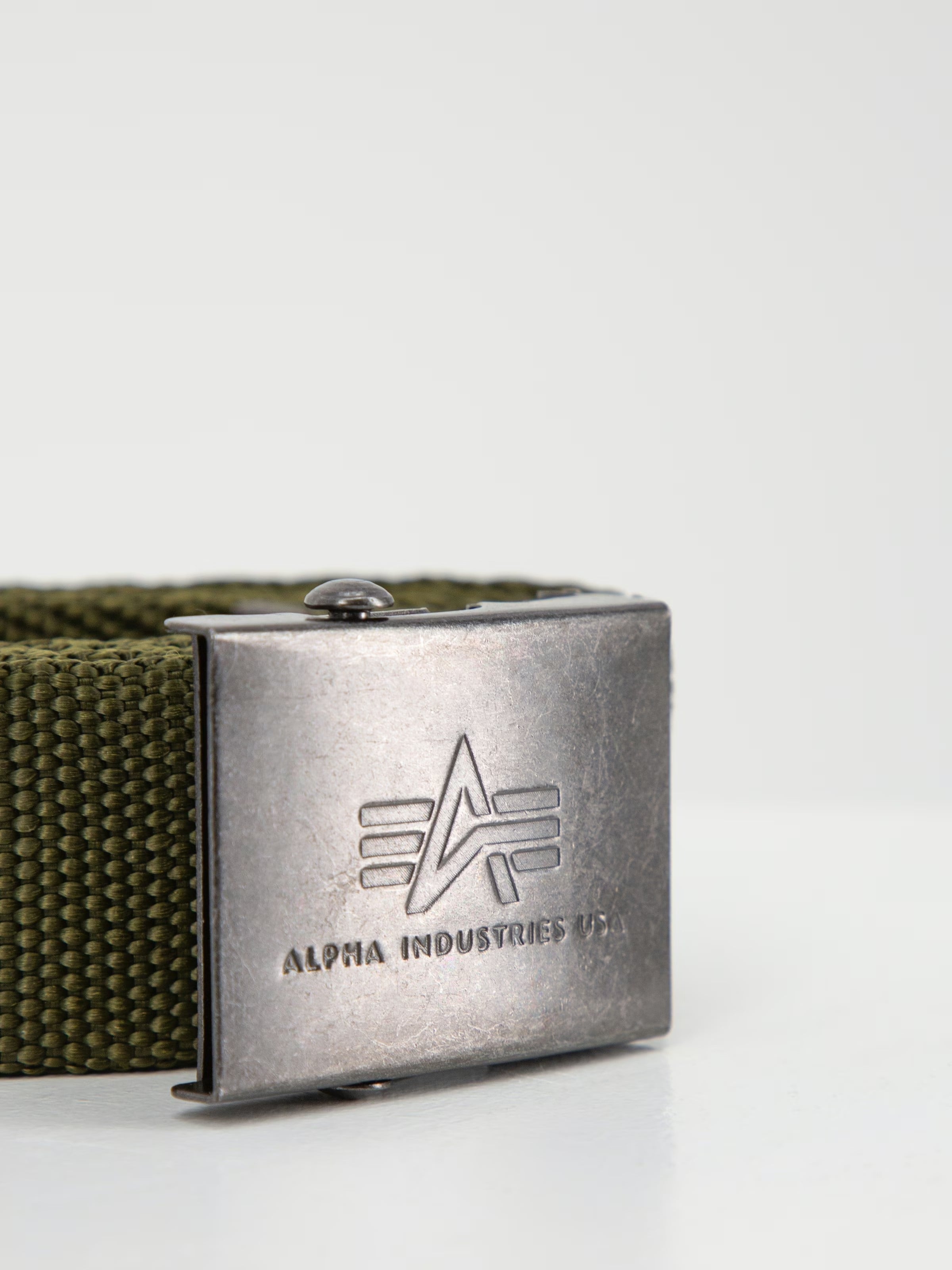 Alpha Industries - Heavy Duty Belt Gürtel - Olive