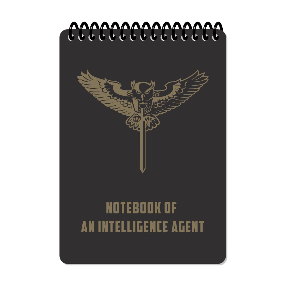 M-Tac - Ecopybook Tactical Notebook Of An Intelligence Agent - Wasserfestes Notizbuch