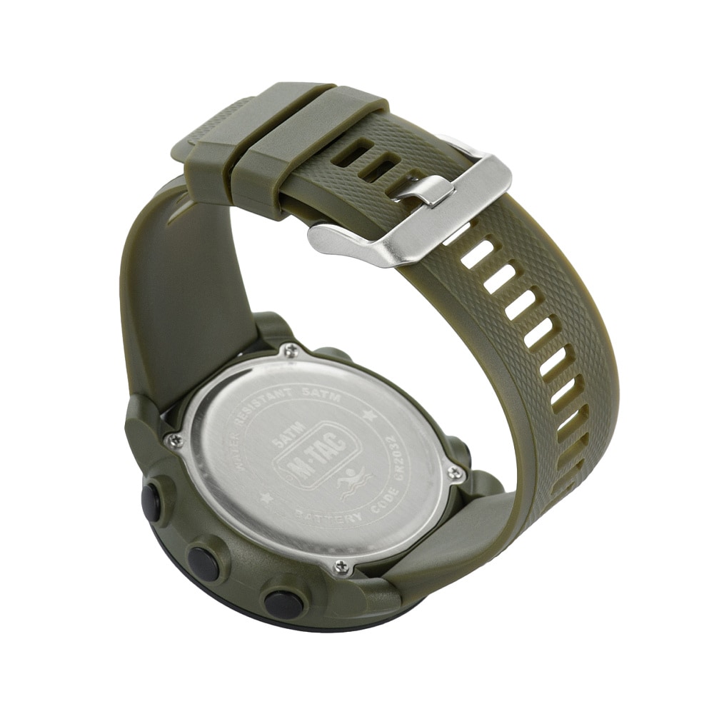 M-Tac taktische Uhr mit Kompass 2095 - Army Green