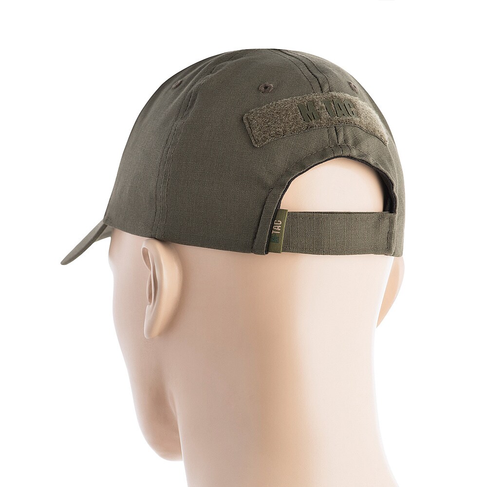 M-Tac - Elite Flex Rip-Stop Baseballcap - Army Olive