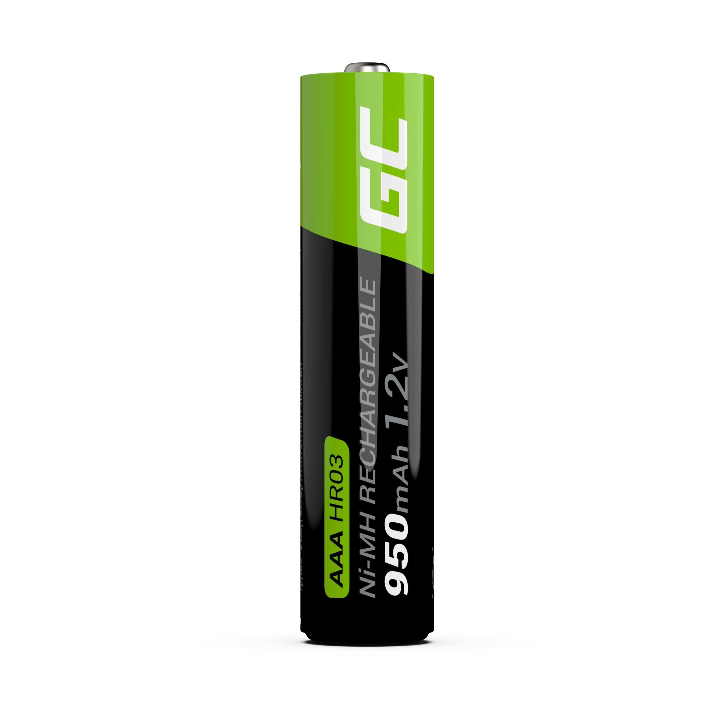 Green Cell - HR03/AAA 950 mAh Akku - 2 Stk.