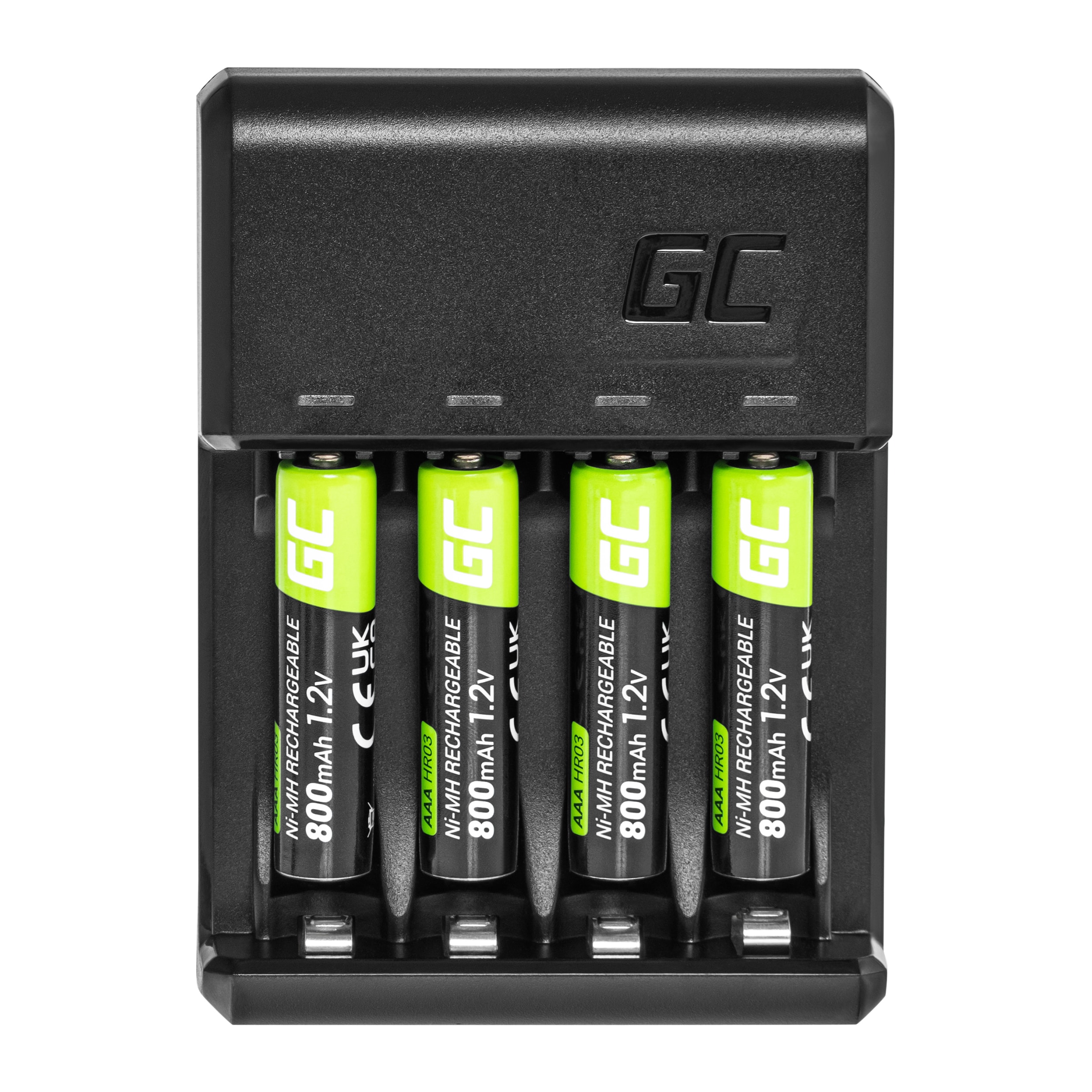 Green Cell - GC VitalCharger Ladegerät mit 4x AA-Batterien