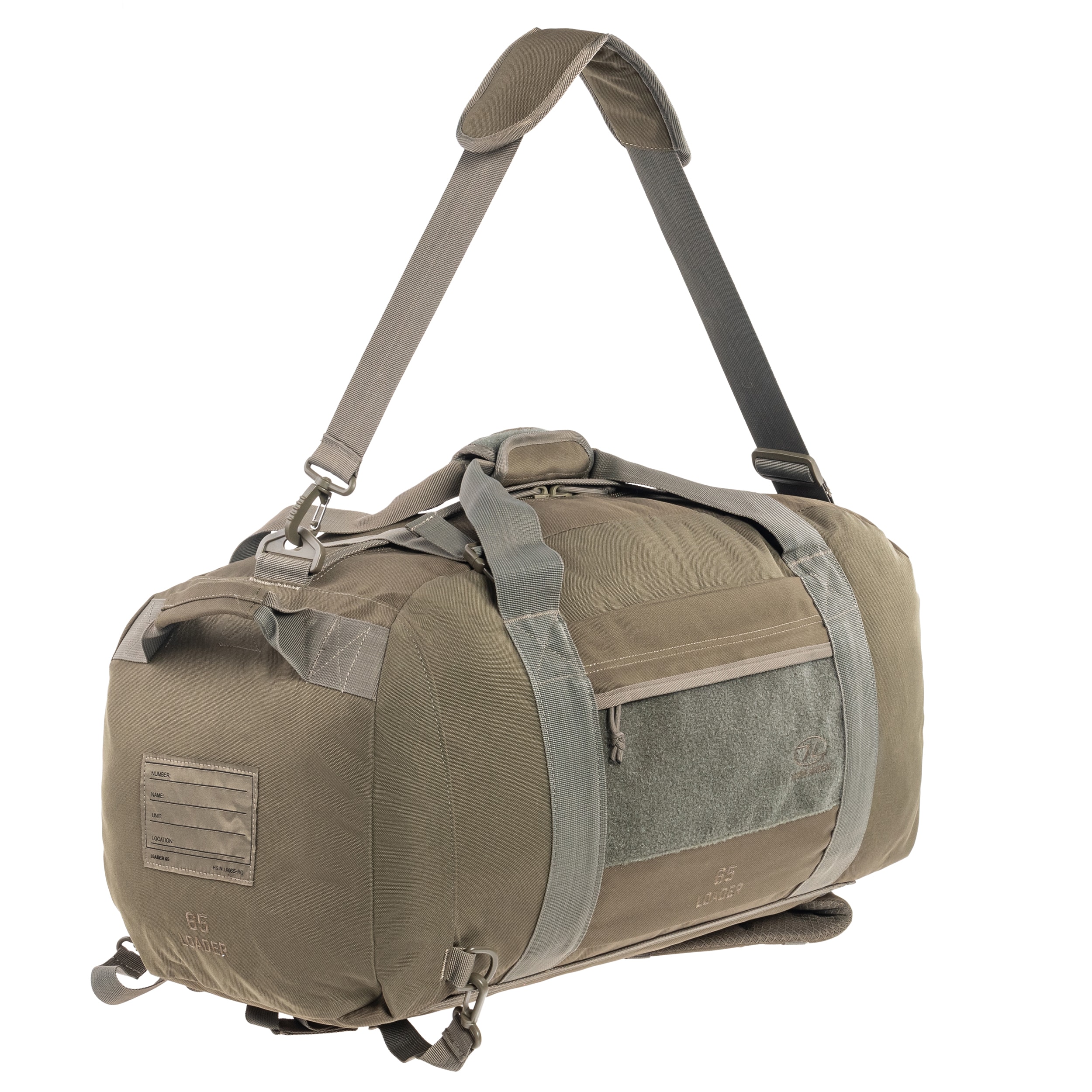Highlander Outdoor - Loader 65 Holdall V2 Tasche 65 l - Ranger Green