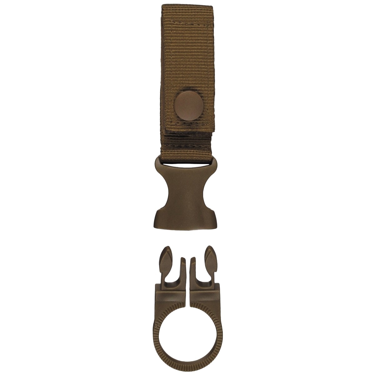 MFH - MOLLE Flaschenclip - Coyote