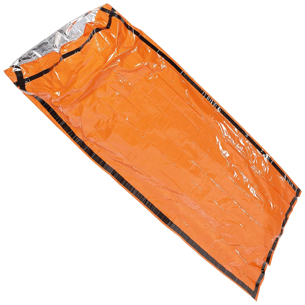 MFH - Fox Outdoor Orange - Thermoschlafsack + Feuerstein + Feuerstarter - Set