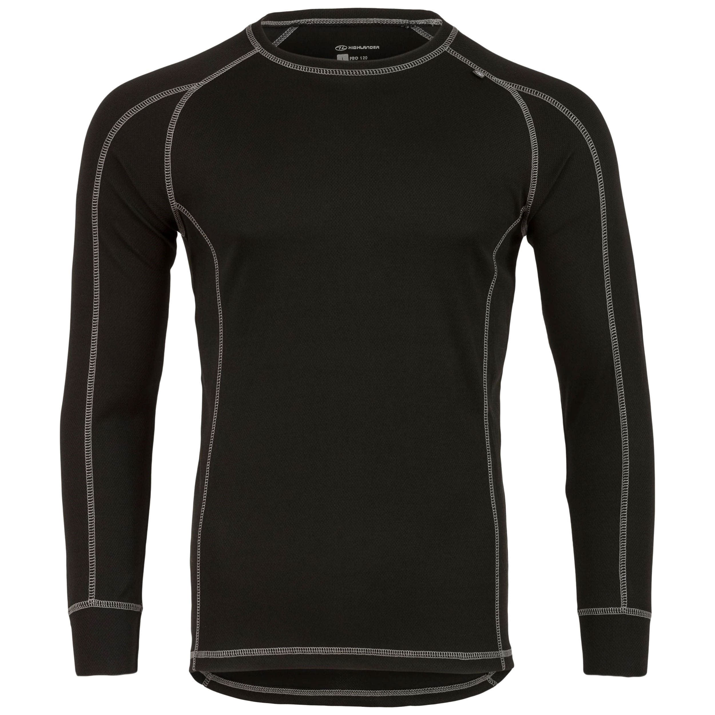 Highlander Outdoor - Pro 120 Base Layer Long Sleeve - Thermoshirt langarm - Black