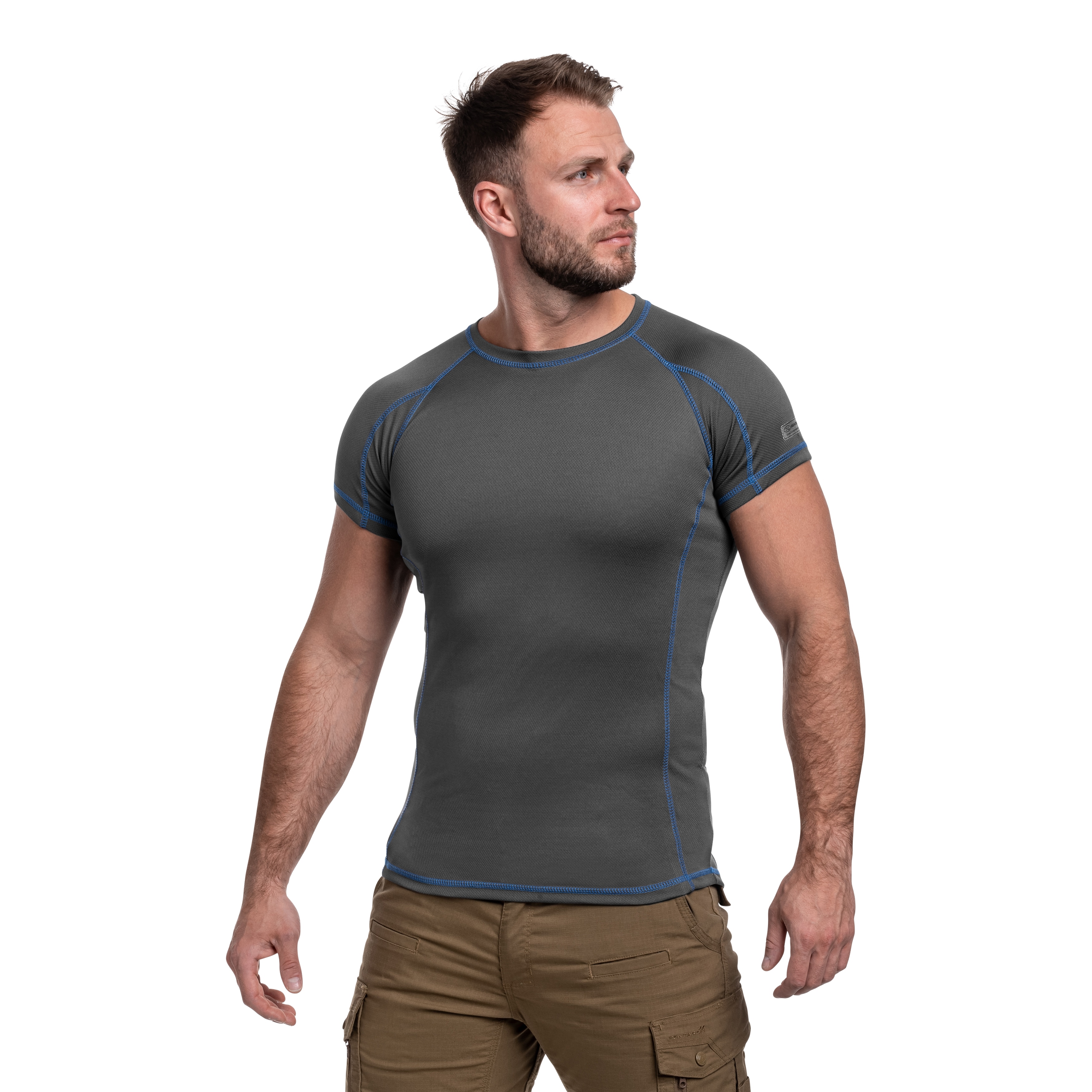 Highlander - Outdoor Pro 120 Base Layer - Thermoaktives T-Shirt - Grey