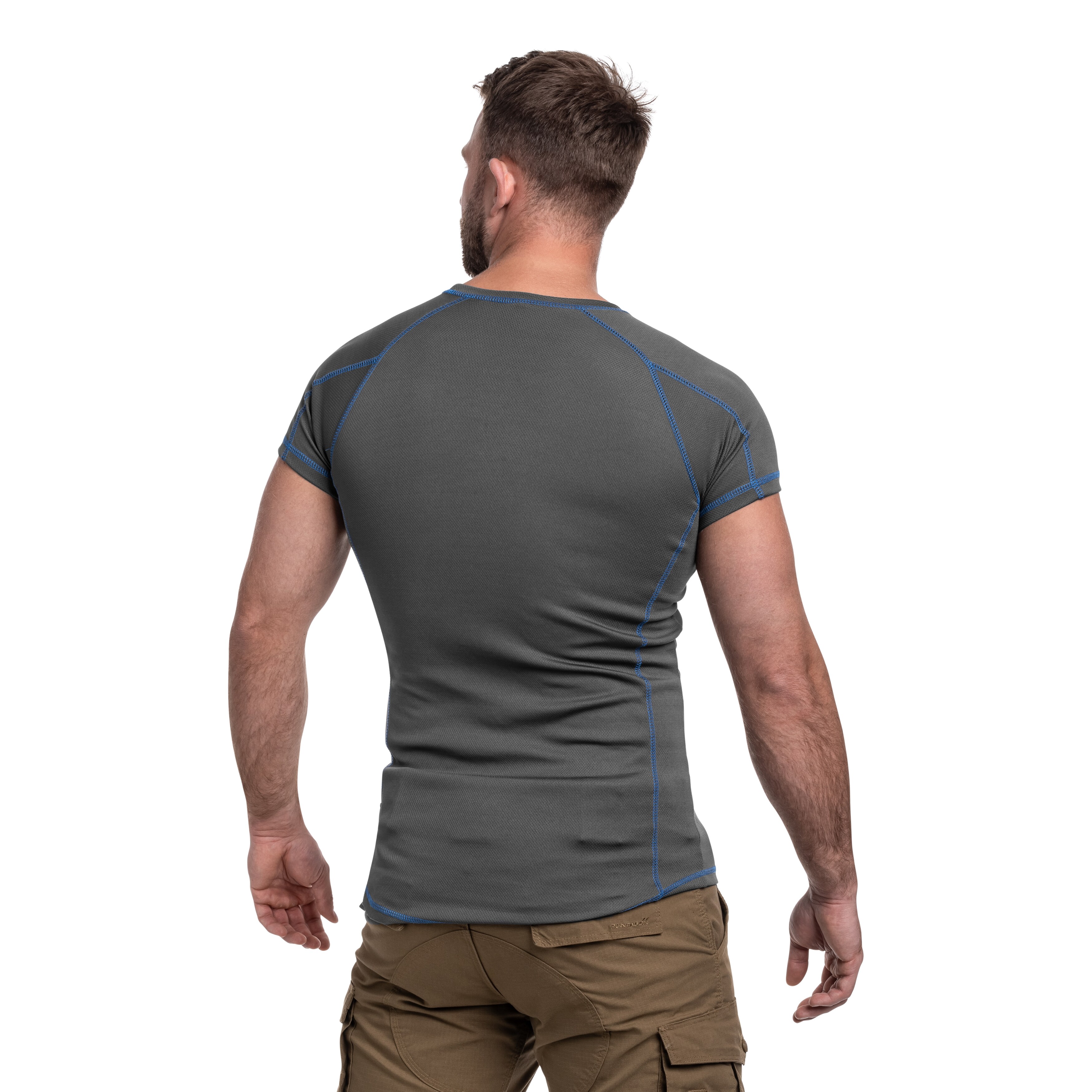Highlander - Outdoor Pro 120 Base Layer - Thermoaktives T-Shirt - Grey
