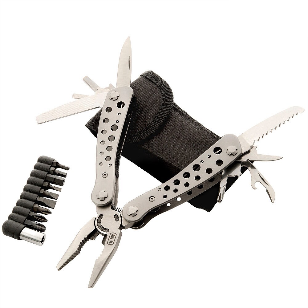 M-Tac - Multitool mit Holster - Grey