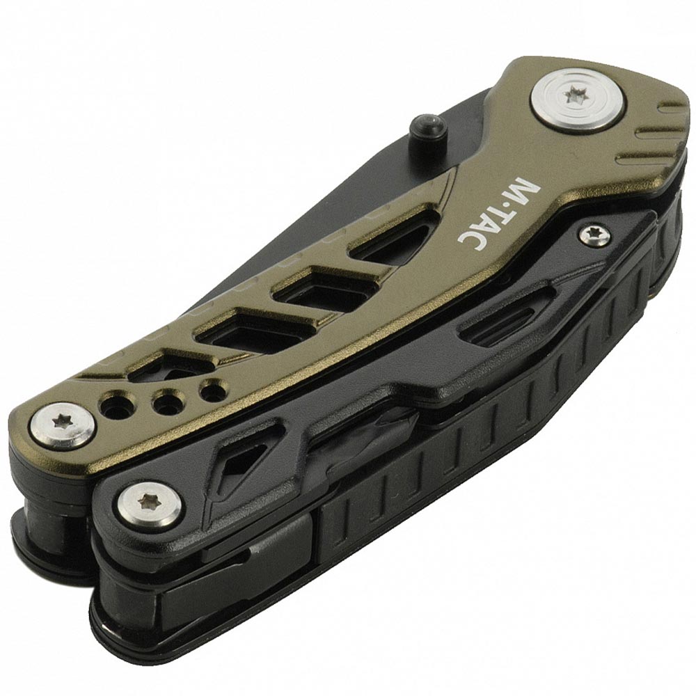 M-Tac - Multitool mit Holster - Green/Black