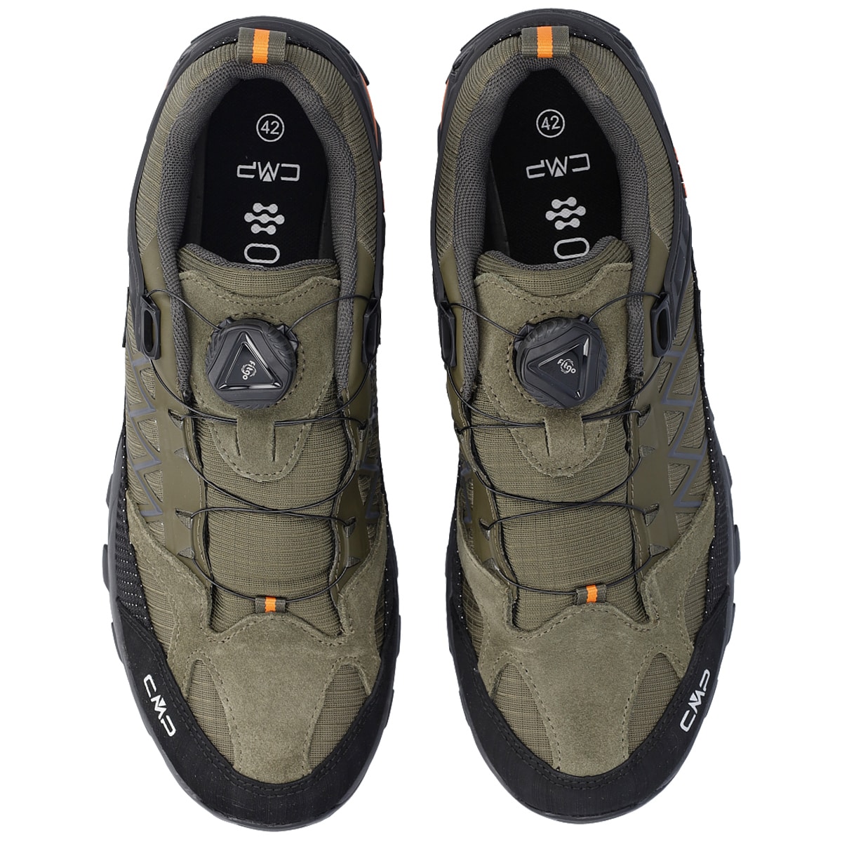 CMP - Rigel Fitgo Trekkingschuhe - Olive/Flame