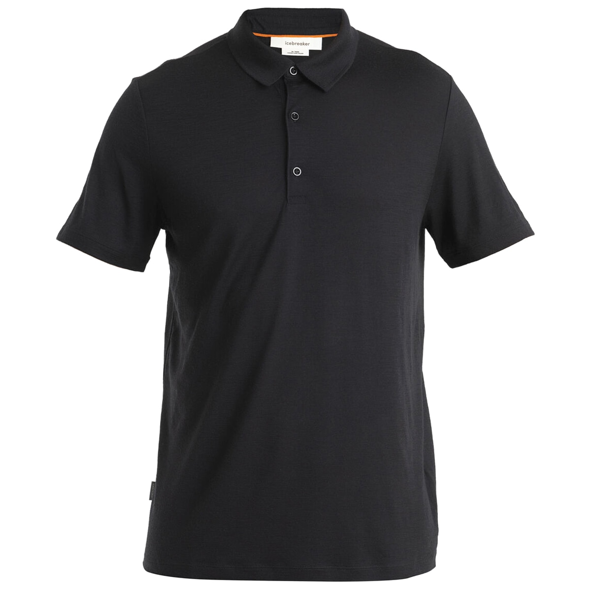 Icebreaker Merino - 150 Tech Lite Short Sleeve Polo T-Shirt - Black