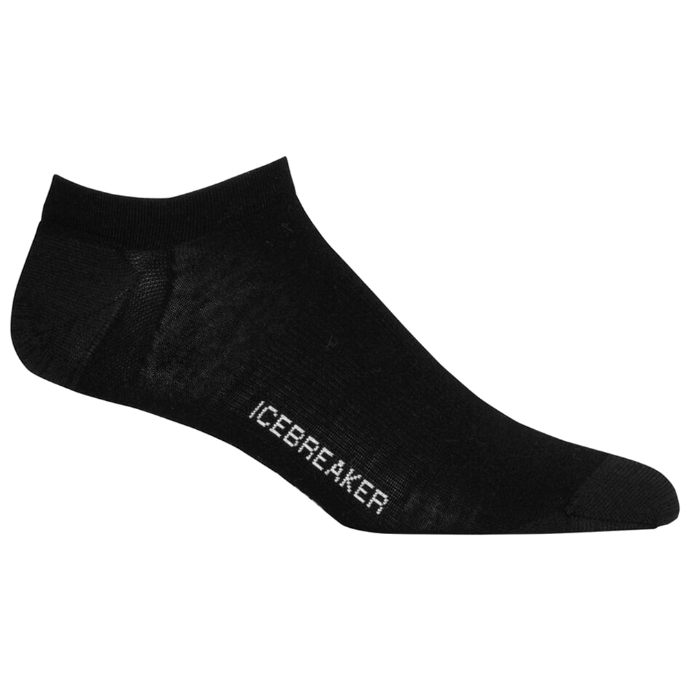 Icebreaker - Merino Lifestyle Fine Gauge No Show Socks - Socken - Black