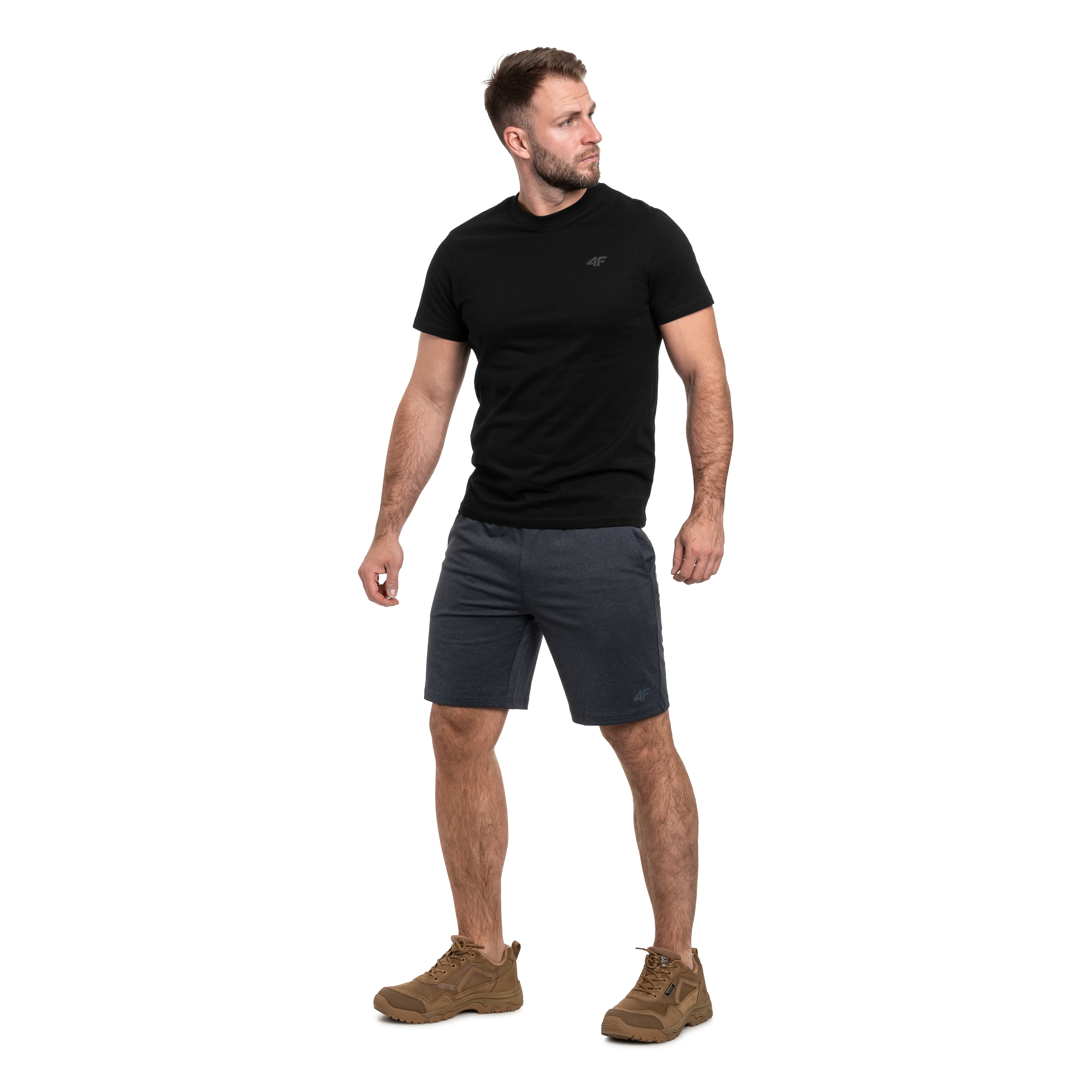 4F - M0911 Shorts - Grau