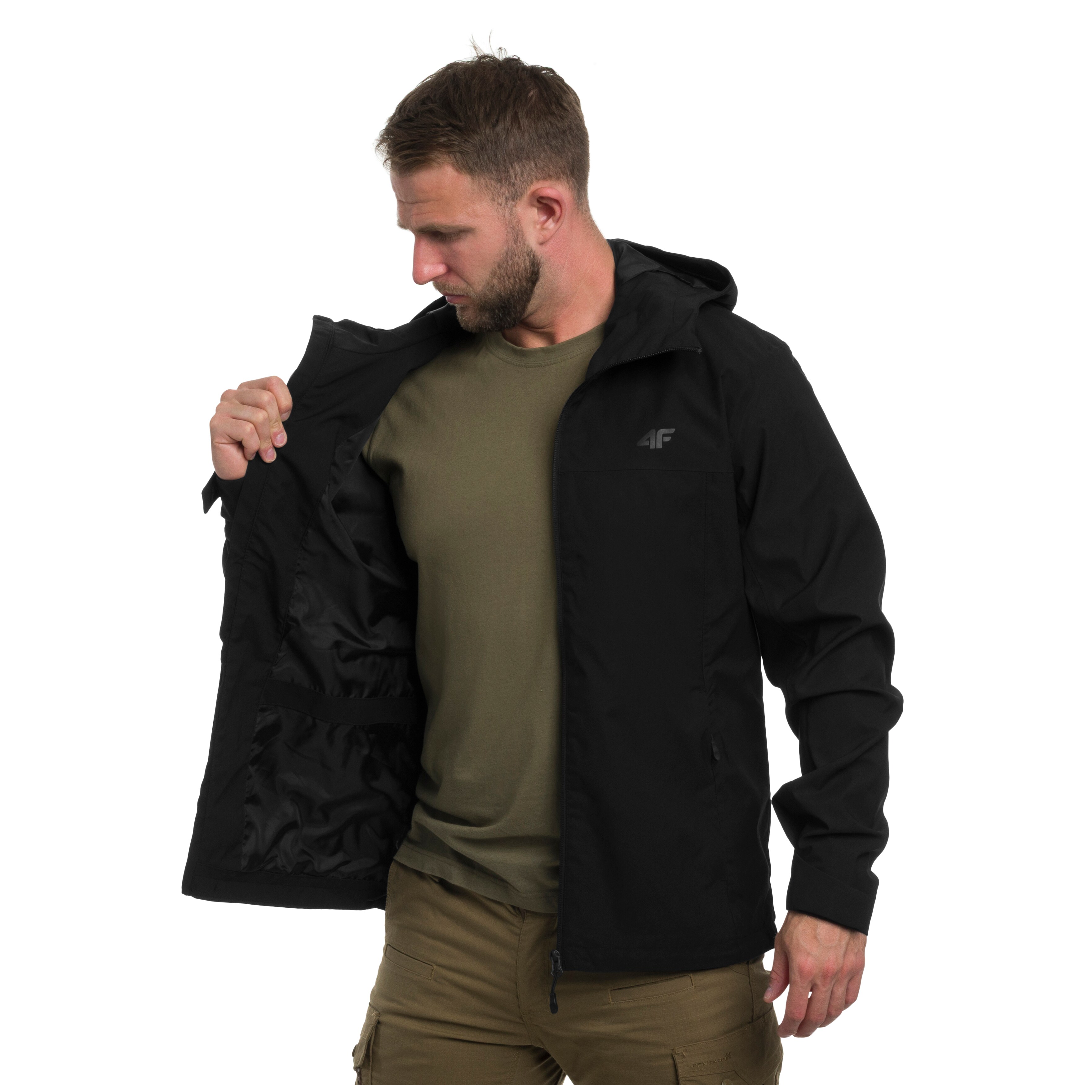4F - M703 Jacke - Schwarz