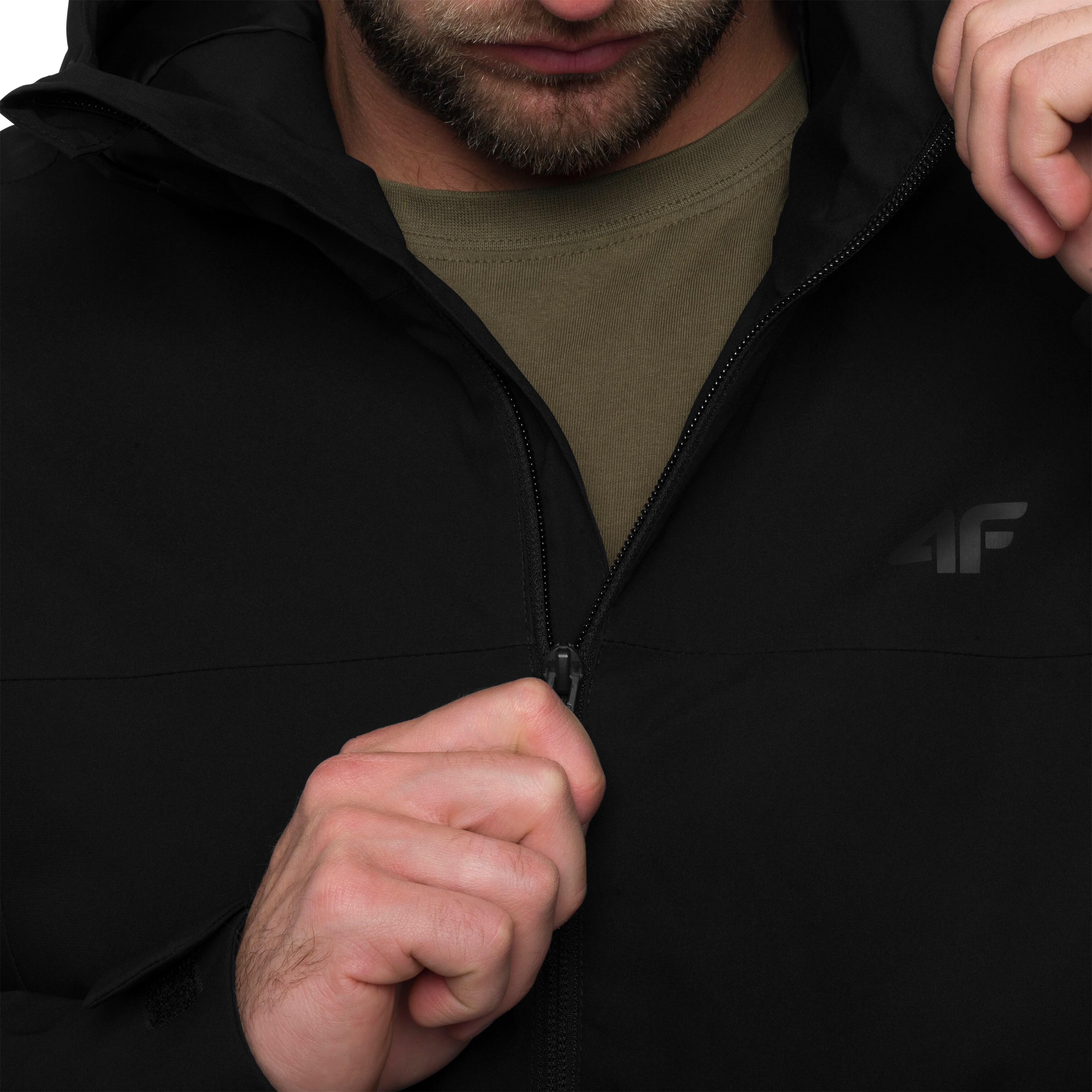 4F - M703 Jacke - Schwarz