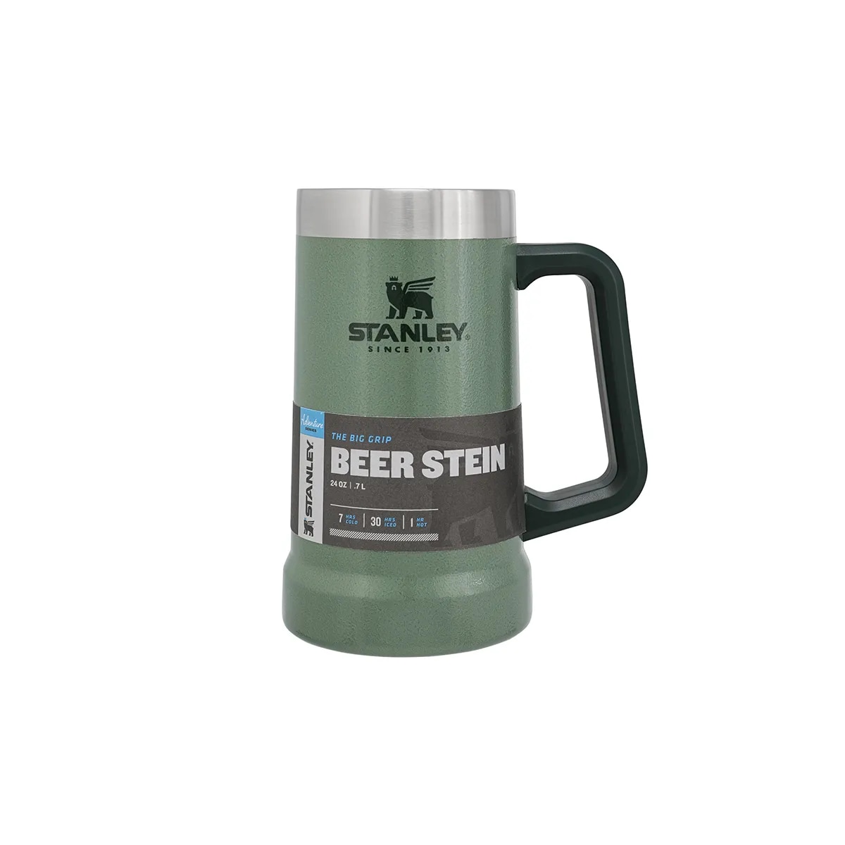 Stanley - Adventure Big Grip Beer Stein Thermobecher 700 ml - Hammertone Green