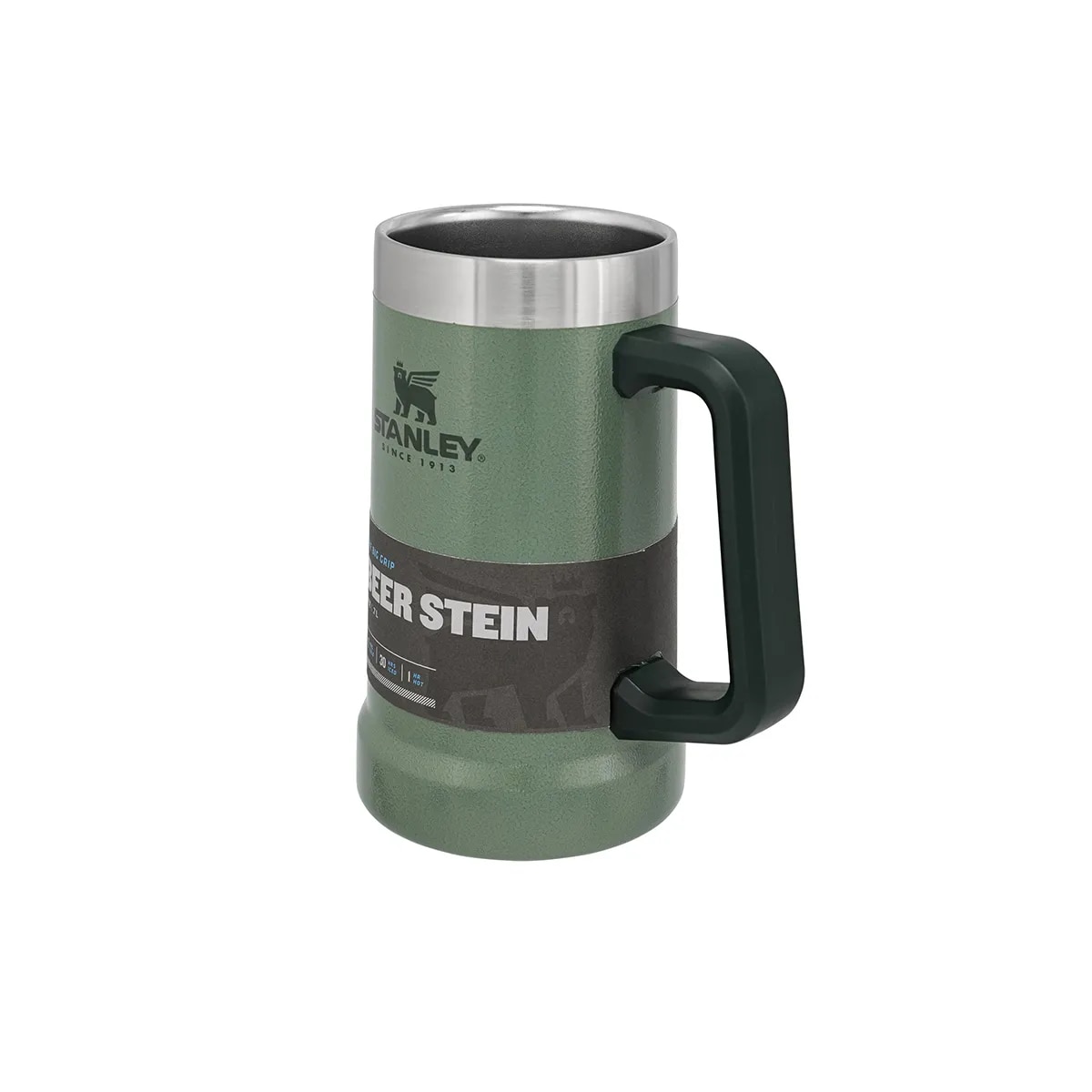 Stanley - Adventure Big Grip Beer Stein Thermobecher 700 ml - Hammertone Green