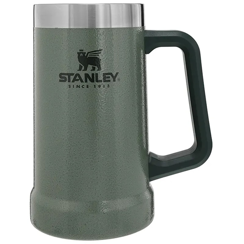 Stanley - Adventure Big Grip Beer Stein Thermobecher 700 ml - Hammertone Green