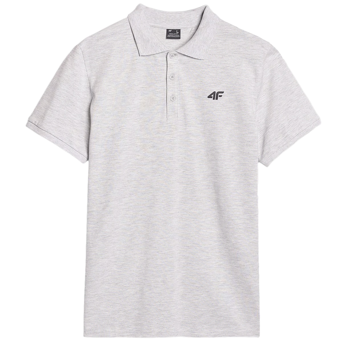 4F - M366 Poloshirt - Grau