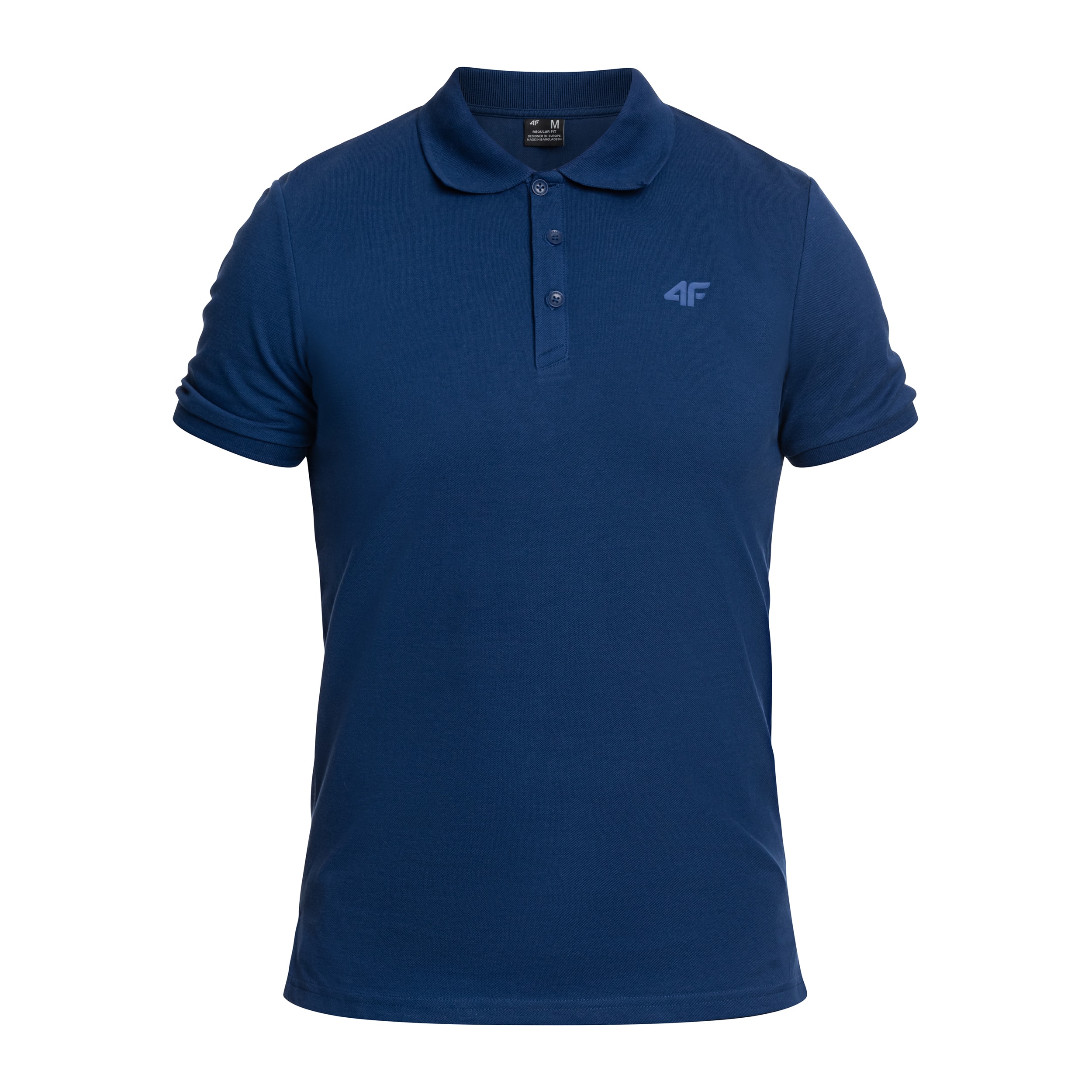 4F - M366 Poloshirt - Marineblau