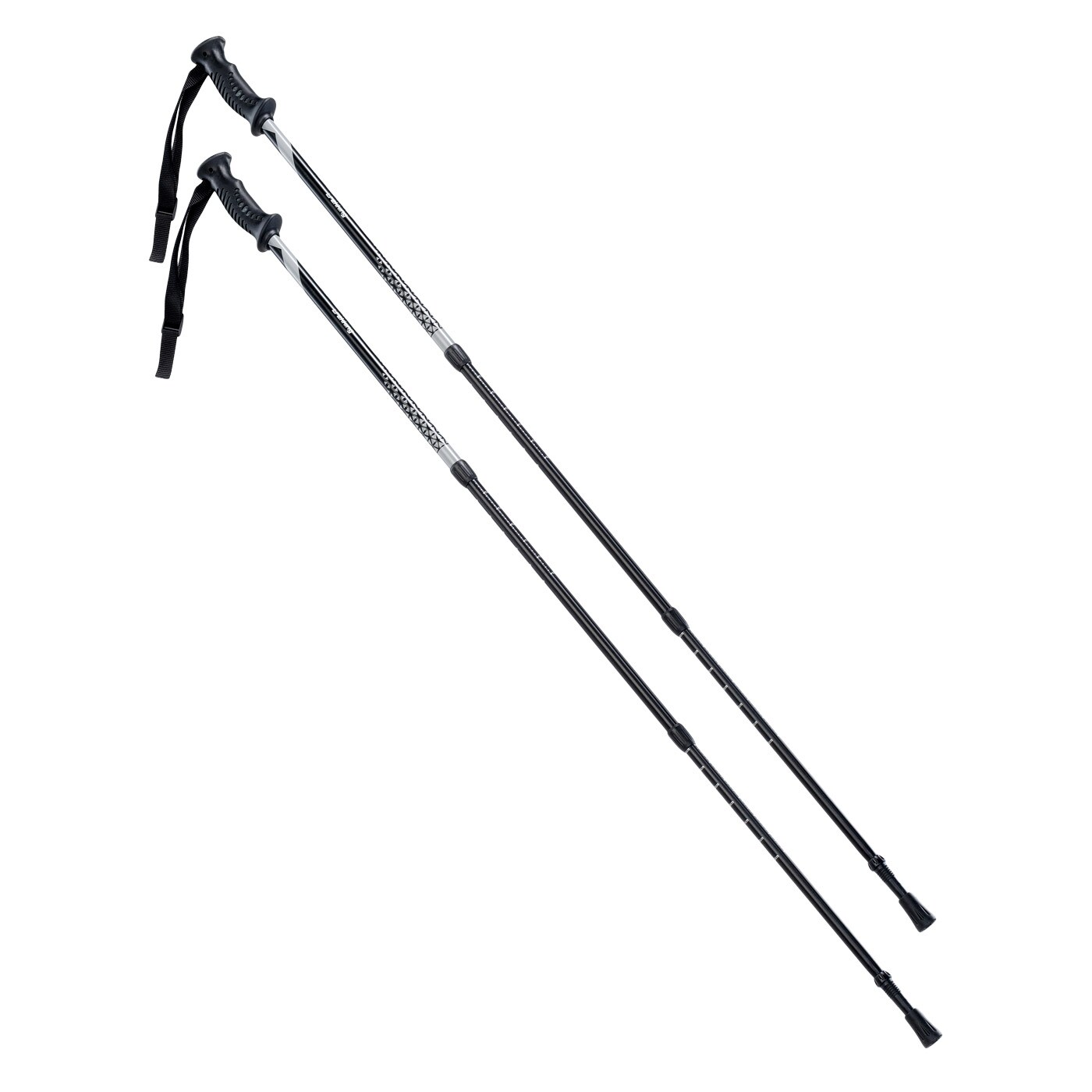 Hi-Tec - Lapland Trekkingstöcke - Black/Grey
