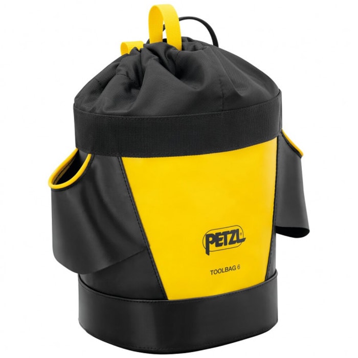 Petzl - Toolbag 6 Werkzeugbeutel 3 l - Black/Yellow 