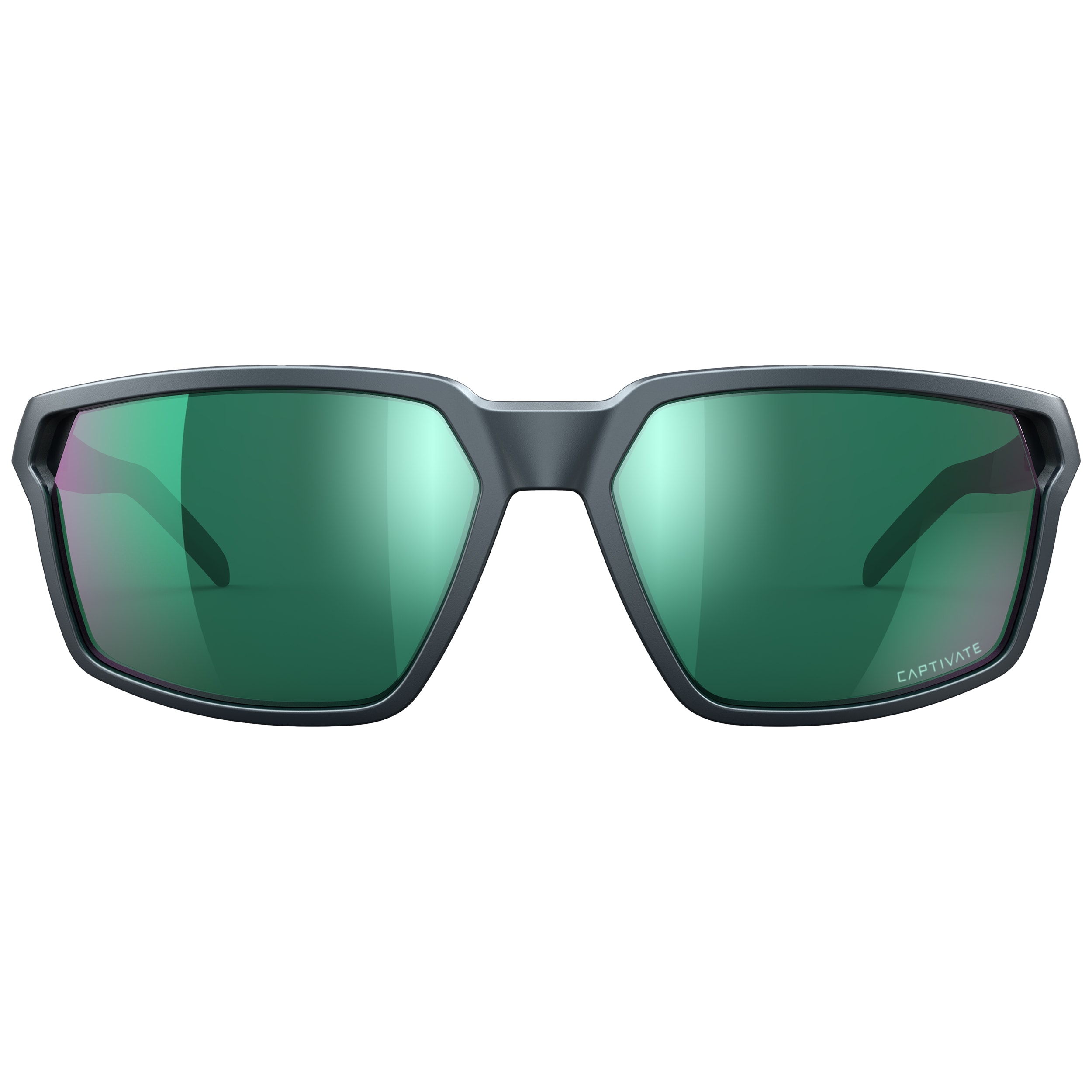 Wiley X - Sierra Polarized Matte Graphite Frame Taktische Schutzbrille - Green Mirror