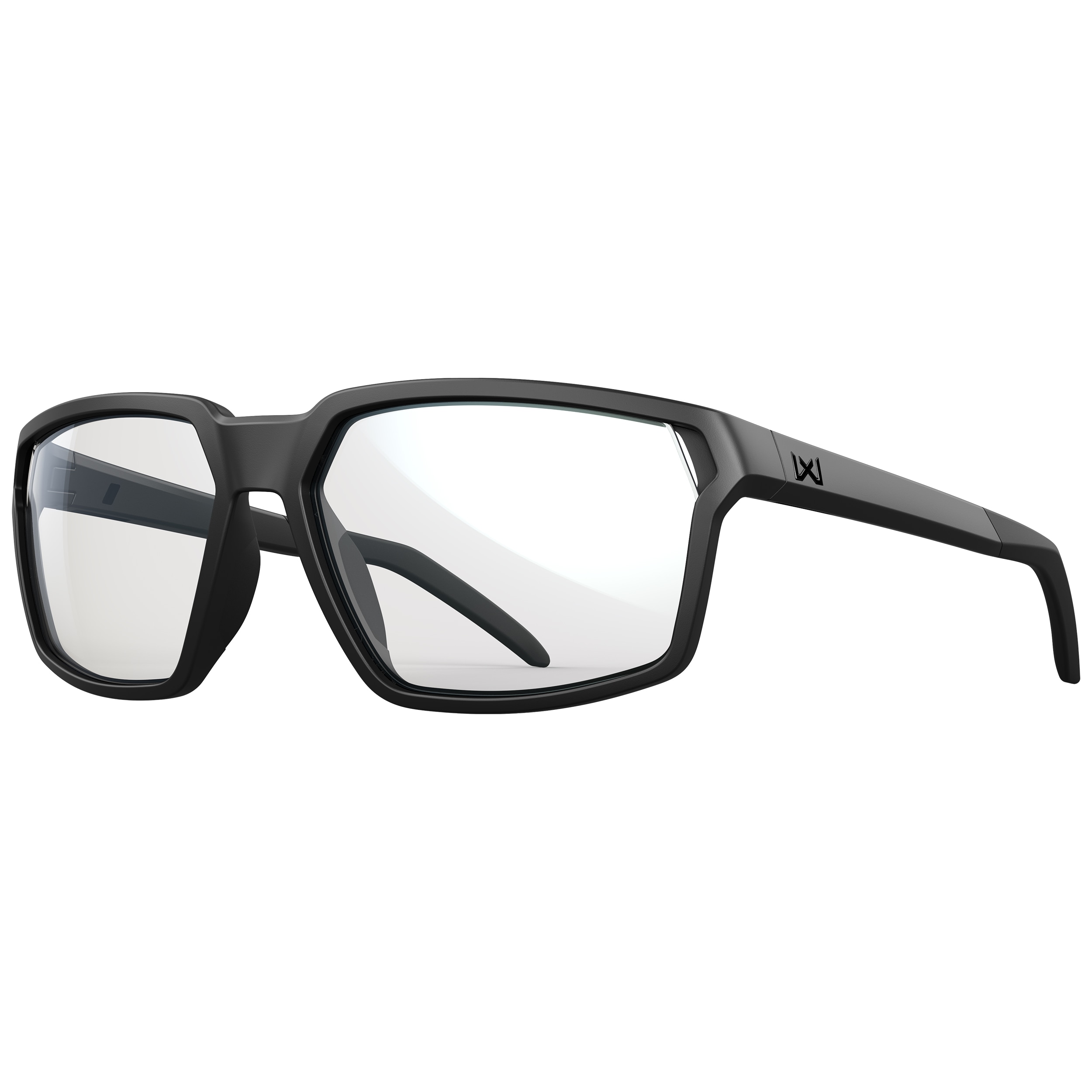 Wiley X - Sierra Black Ops Clear/Smoke Taktische Schutzbrille - Matte Black