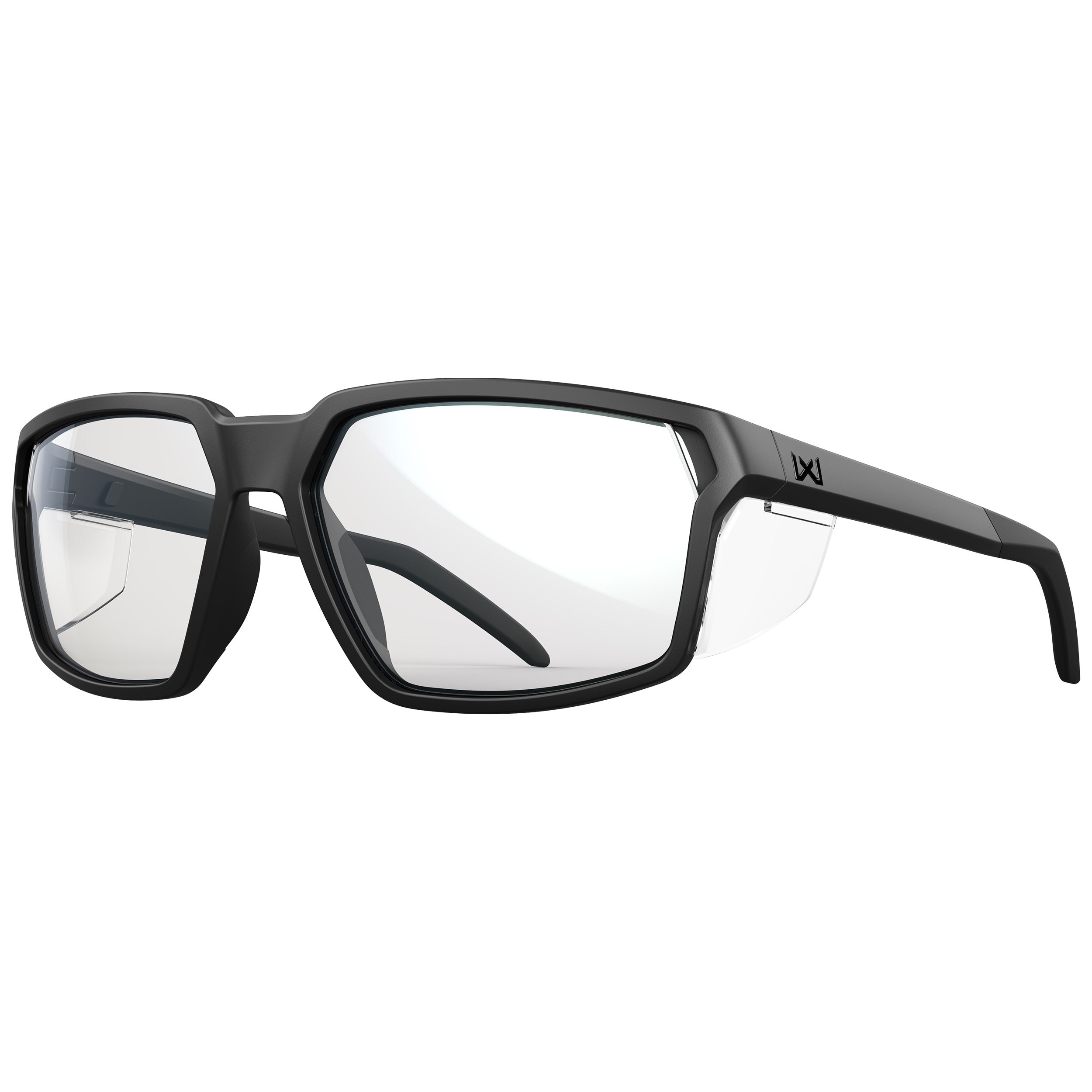 Wiley X - Sierra Black Ops Clear/Smoke Taktische Schutzbrille - Matte Black