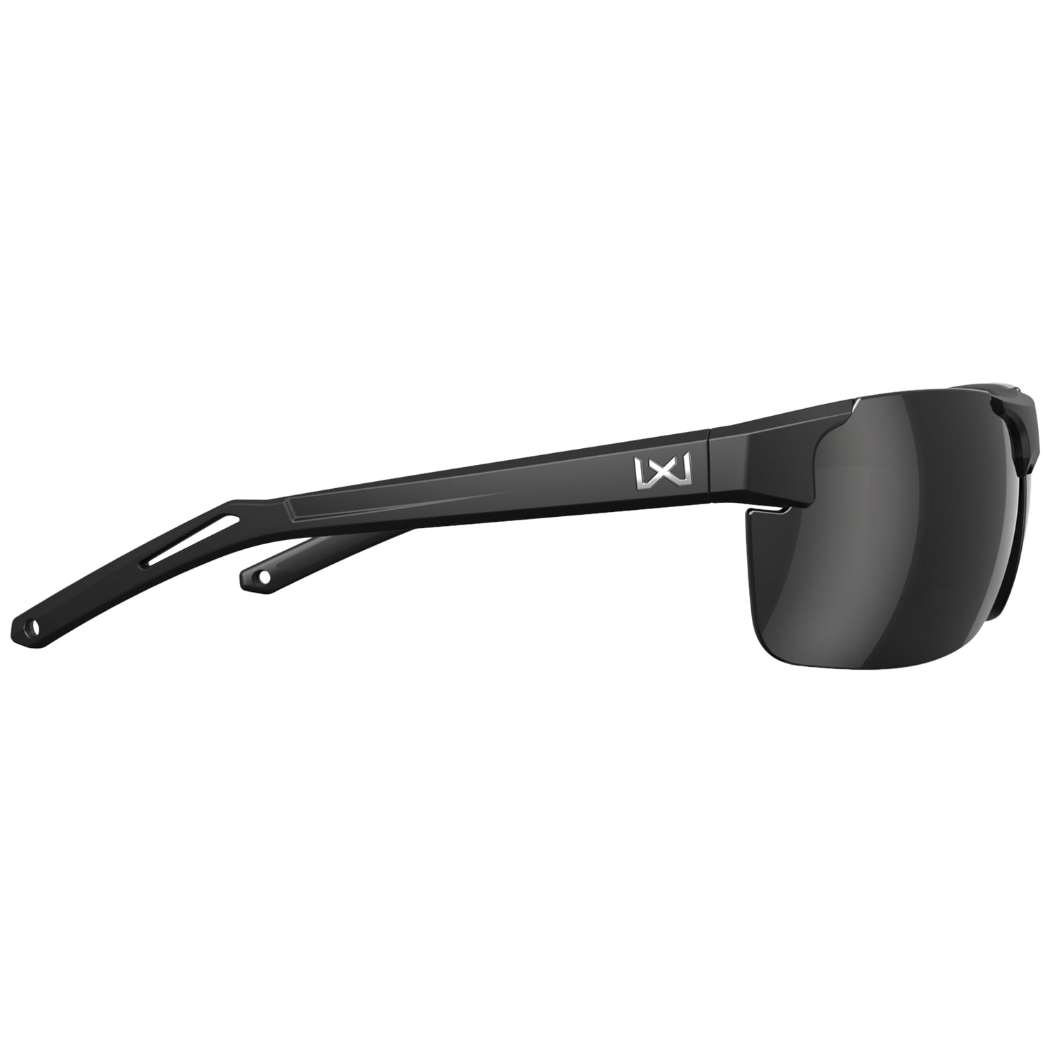 Wiley X - Prime Taktische Schutzbrille - Captivate Polarized Black Mirror/Matte Black