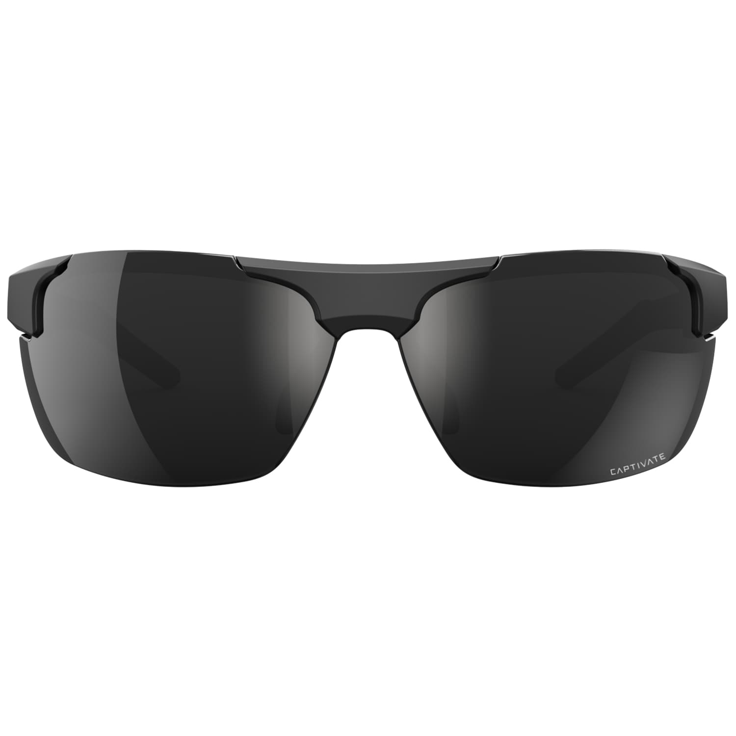 Wiley X - Prime Taktische Schutzbrille - Captivate Polarized Black Mirror/Matte Black